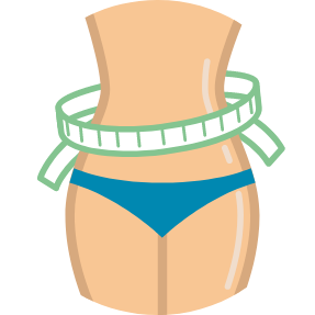 weight loss graphic icon