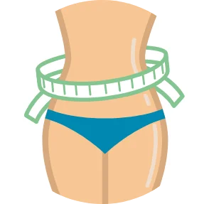 weight loss graphic icon