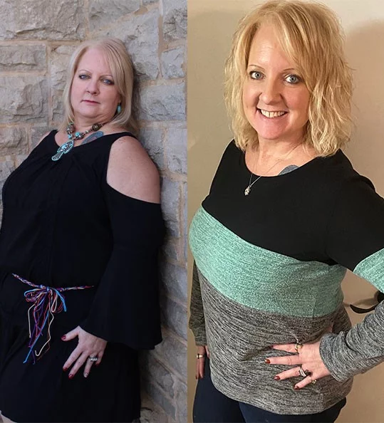 Harris's weight loss transformation