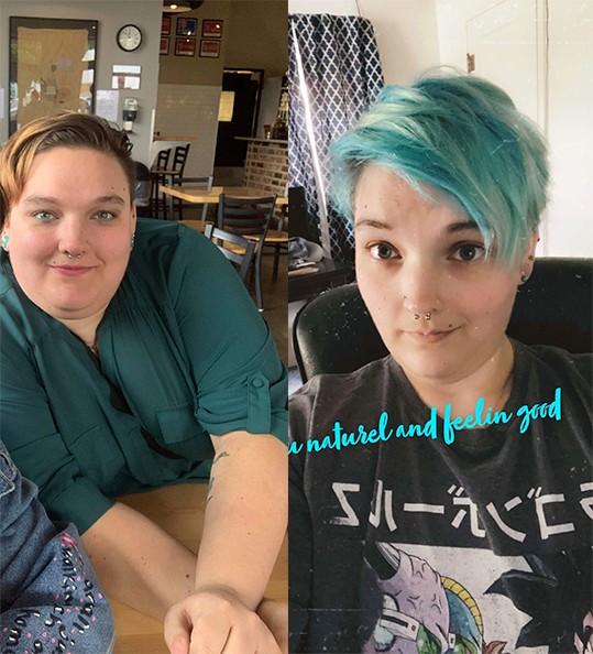 Hayley's weight loss transformation