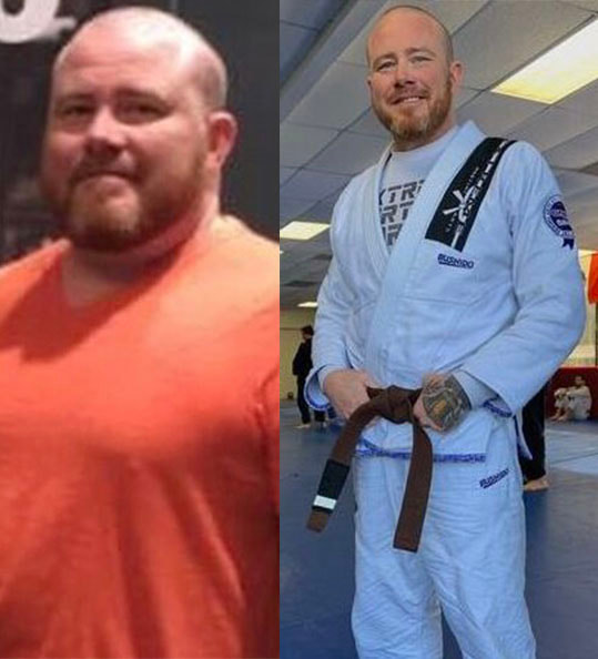 Jame's weight loss transformation