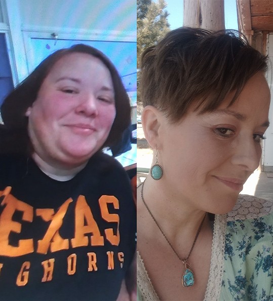 Jennifer's weight loss transformation