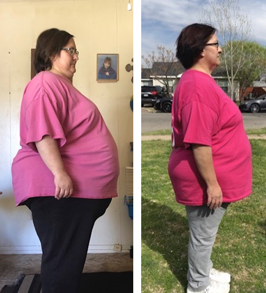 Rita's weight loss transformation