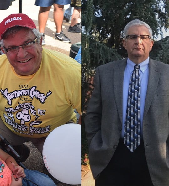 Randy's weight loss transformation