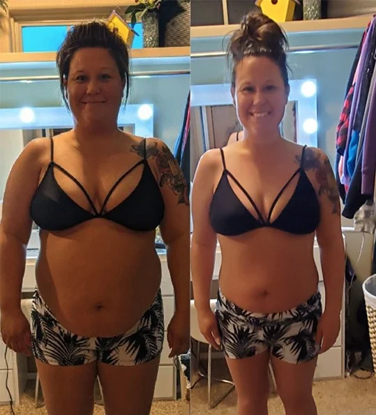 Heather's weight loss transformation